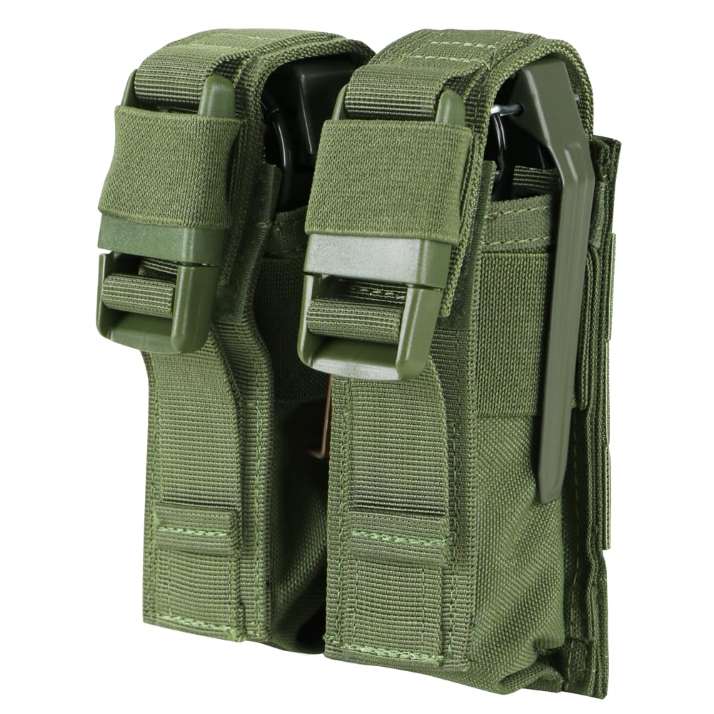 Condor Double Flashbang Pouch Oliv, Oliv