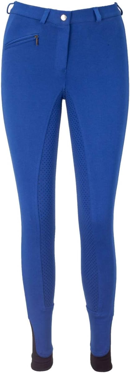 RL24 - Kinder-Reithose Flex Basicline | Vollbesatz-Reitleggings für Mädchen & Jungen | hautfreundlic