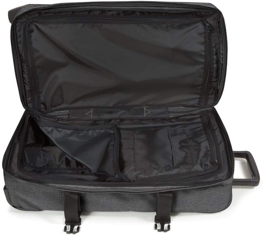 EASTPAK Tranverz Gepäck, Einheitsgrösse Black Denim Bundle mit M Koffer, 172 cm, Black Denim Bundle