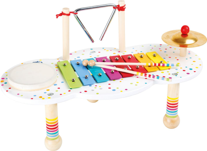 Small Foot Muziektafel Met Vier Instrumenten 44 X 23 X 25 Cm Musiktisch, Musiktisch