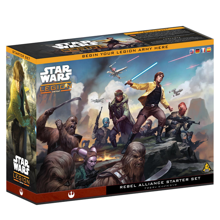 Asmodee, Star Wars: Legion – Rebel Alliance Starter Set (Rebellenallianz-Starterset), ATOMIC MASS GA