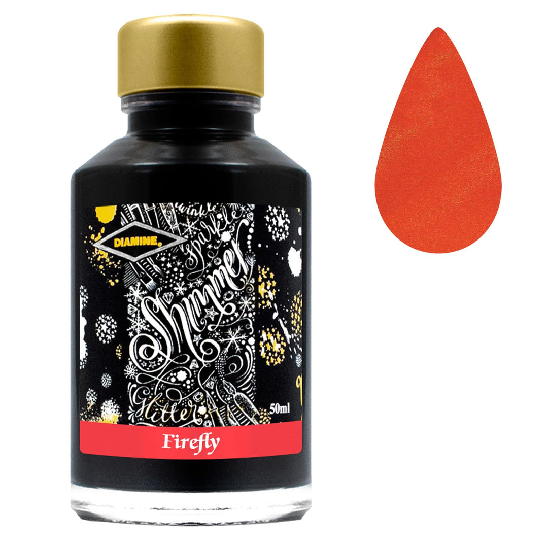 Diamine - Schimmernde Füllhalter-Tinte, Firefly 50ml