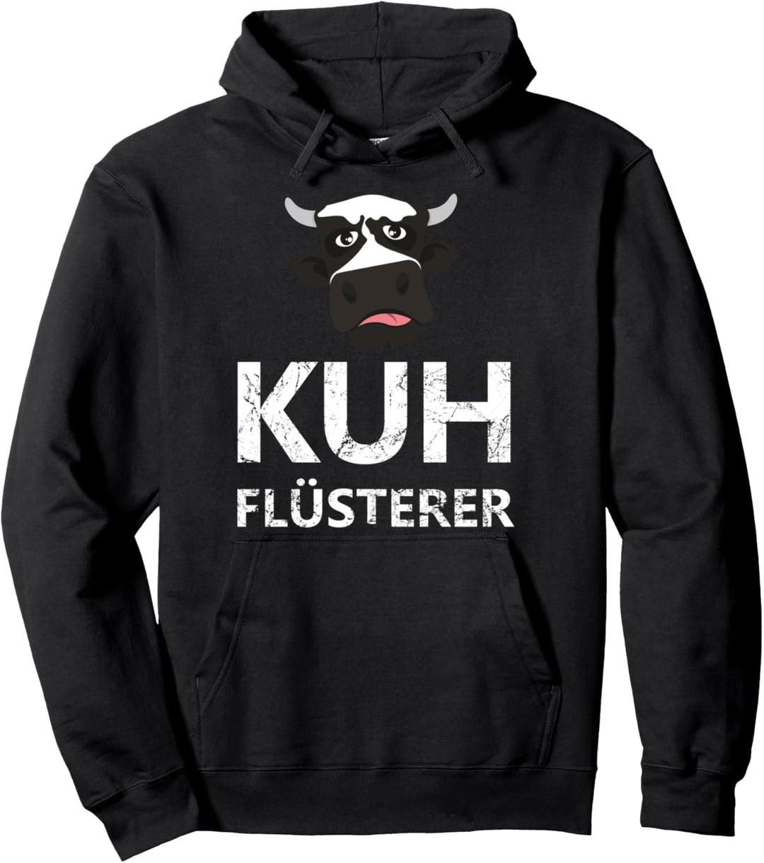 Kuh Landwirt Milchbauer Kühe Landwirtschaft Kuhflüsterer Pullover Hoodie