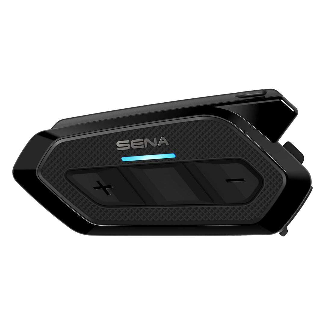 Sena Spider RT1 Flaches Mesh Kommunikationssystem für Motorräder, Einzelpackung, Schwarz Einzelpacku
