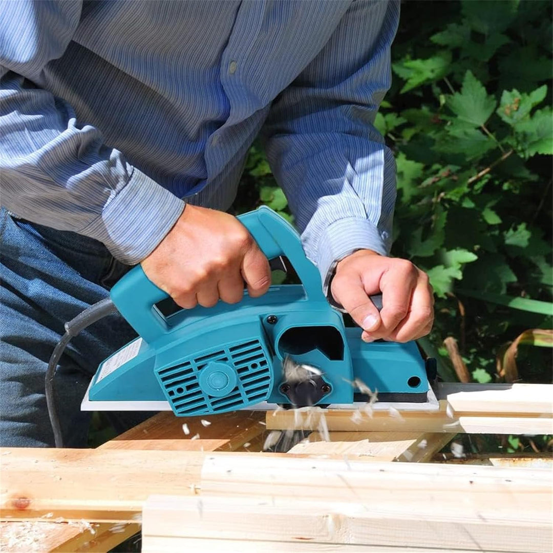 800W Elektrischer Hobelmaschine Elektrohobel, für Holzhobel für Professionelle oder Allgemeine Holza