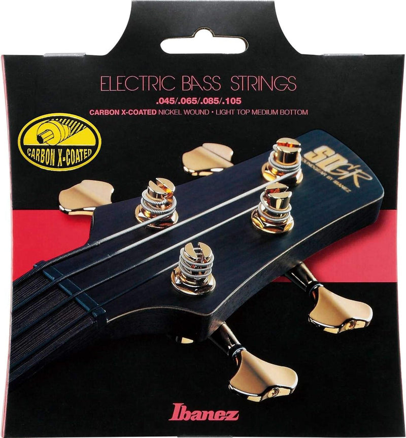 Ibanez IEBS4XC Electric Bass Strings - Carbon - 45/105 - Black