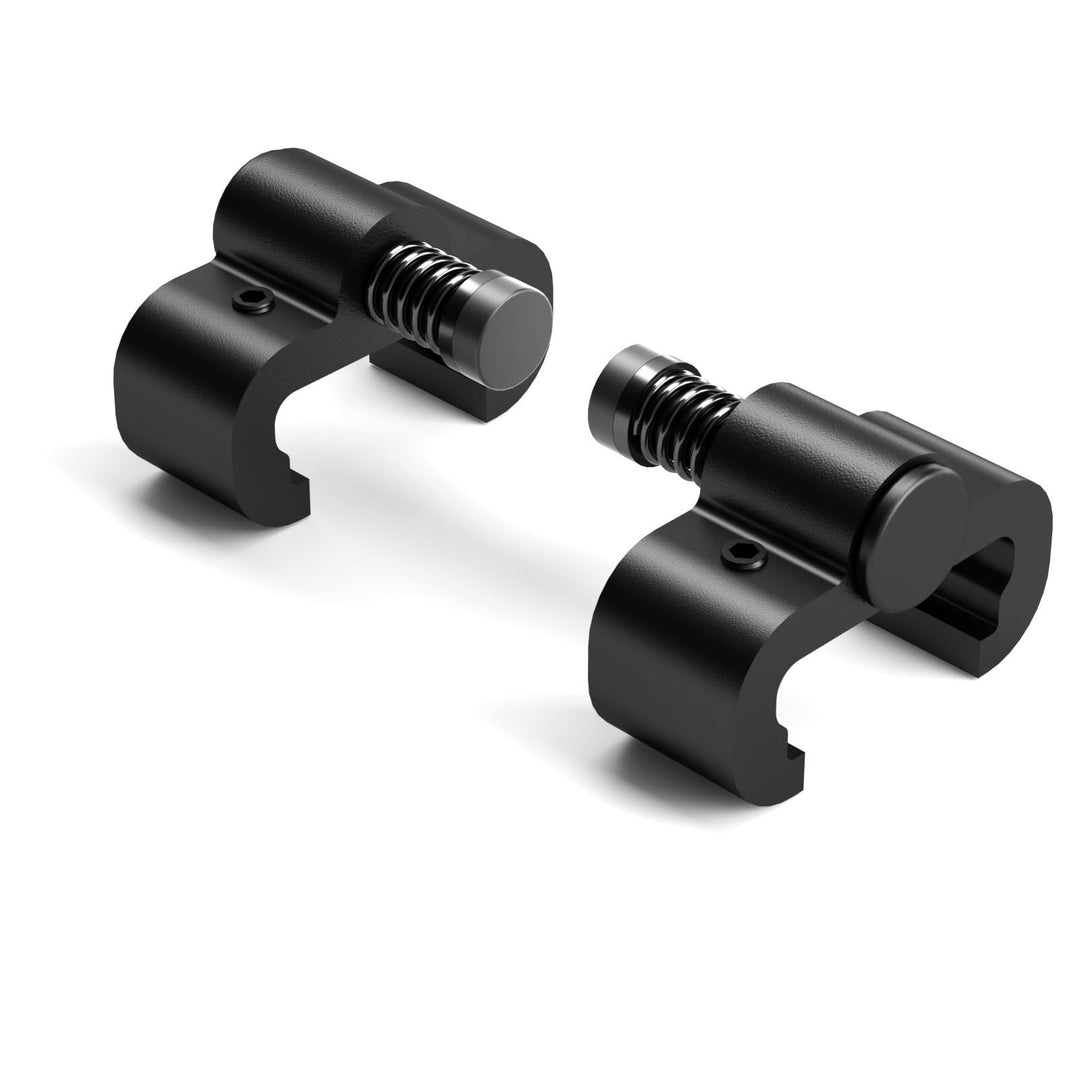 CCJH Schiebetürstopper für Scheunentürstopper, Scheunentürstopper, Hardware für obere Schiene, 1 Paa