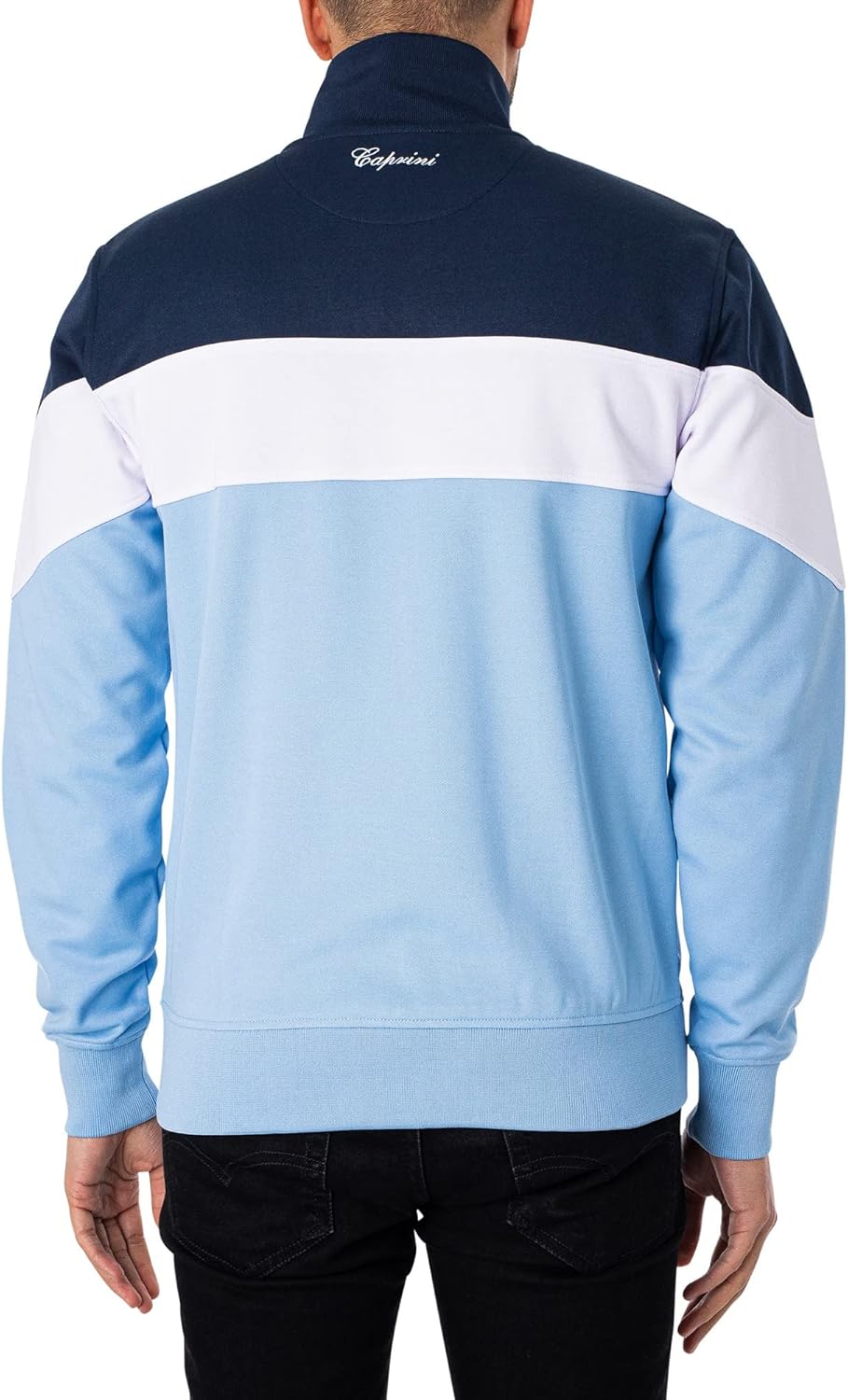 Ellesse Herren Caprini Jacke XXL Marineblau/Hellblau/Weiss, XXL Marineblau/Hellblau/Wei&#xDF;