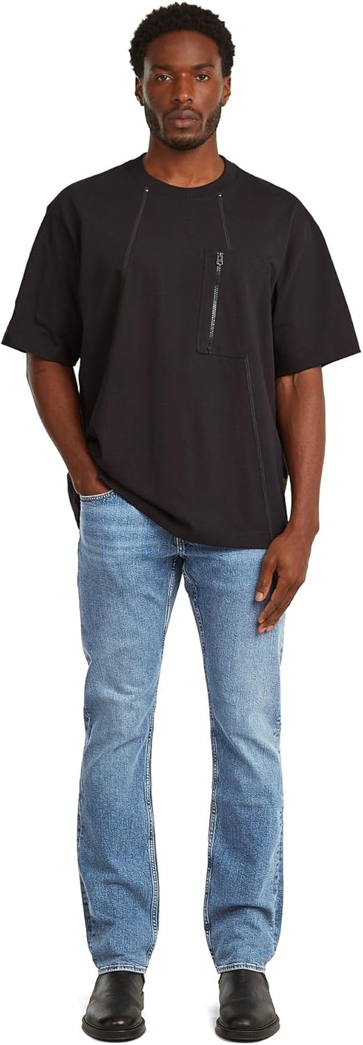 G-Star Raw Herren Jeans Mosa Straight Jeans 26W / 30L Blau (Faded Sea Point Blue D23692-d930-h078)