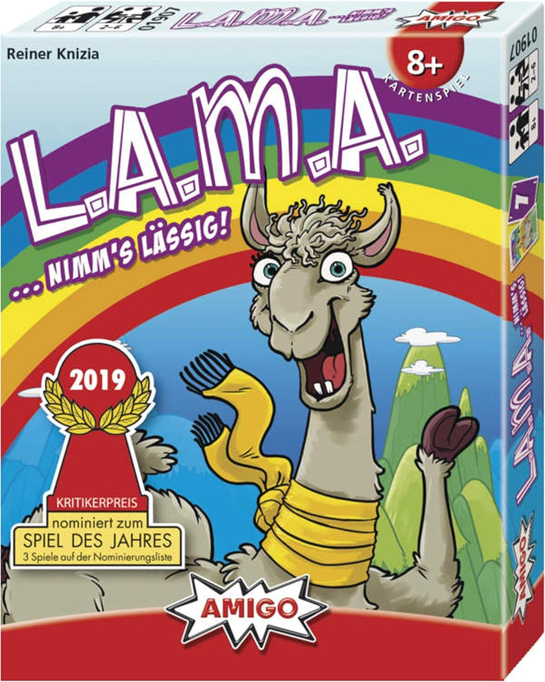 AMIGO Spiel + Freizeit Spielkarten 01907 - LAMA & 4910-6 nimmt!, Kartenspiel