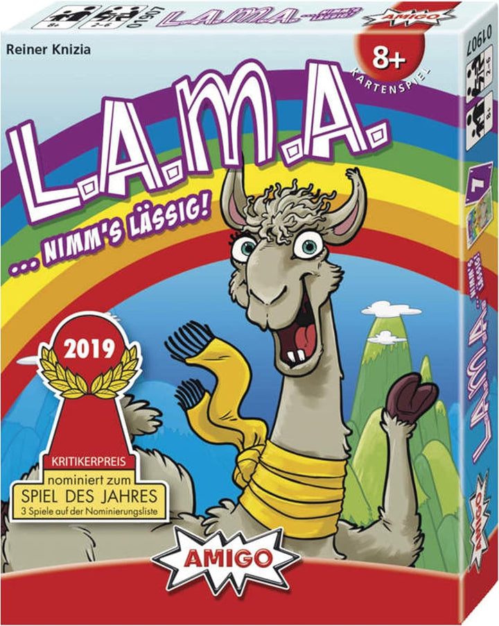 AMIGO Spiel + Freizeit Spielkarten 01907 - LAMA & 4910-6 nimmt!, Kartenspiel