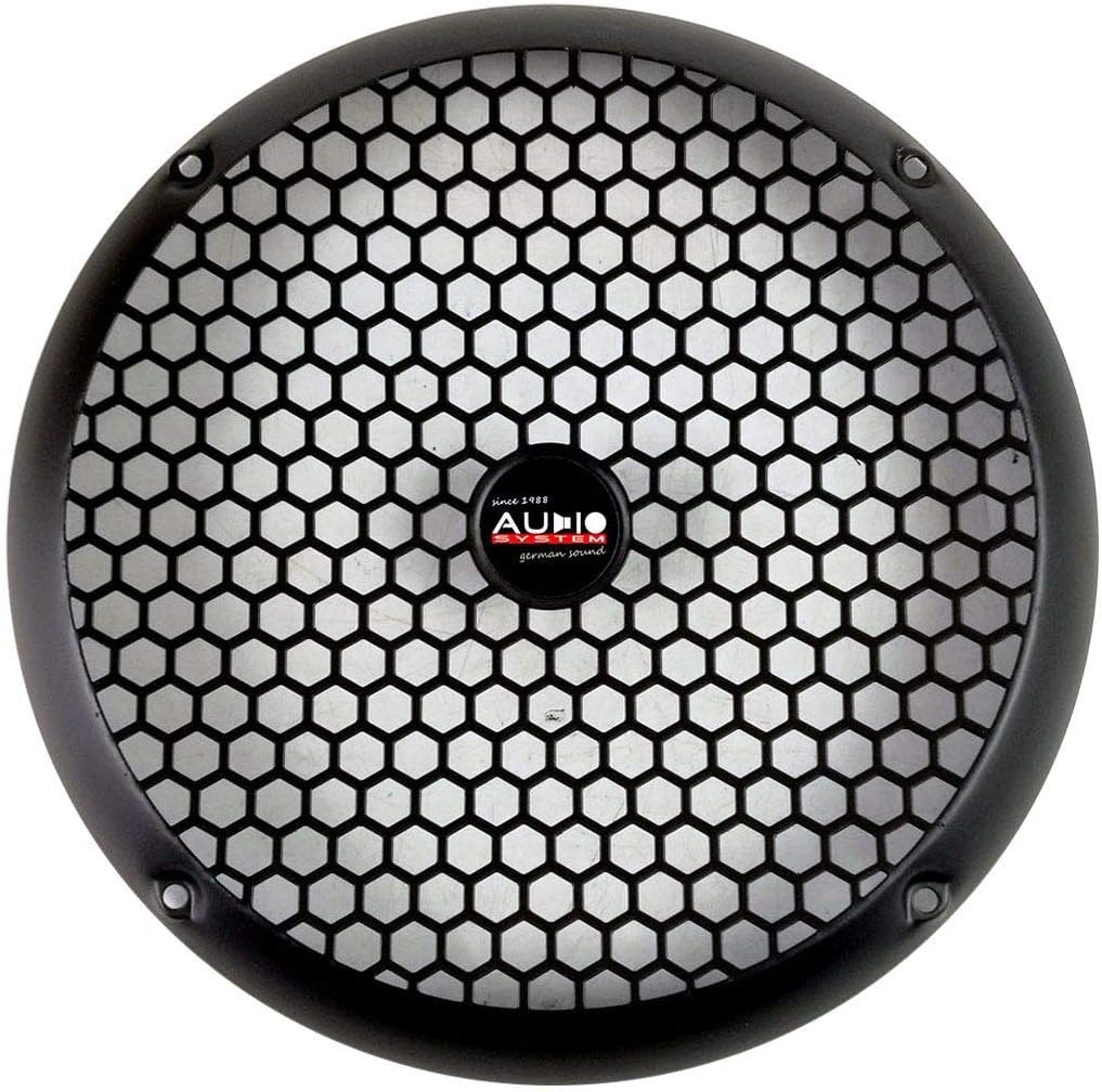 AUDIO SYSTEM GI 165 PA Lautsprechergitter schwarz matt 16,5cm 1 Paar