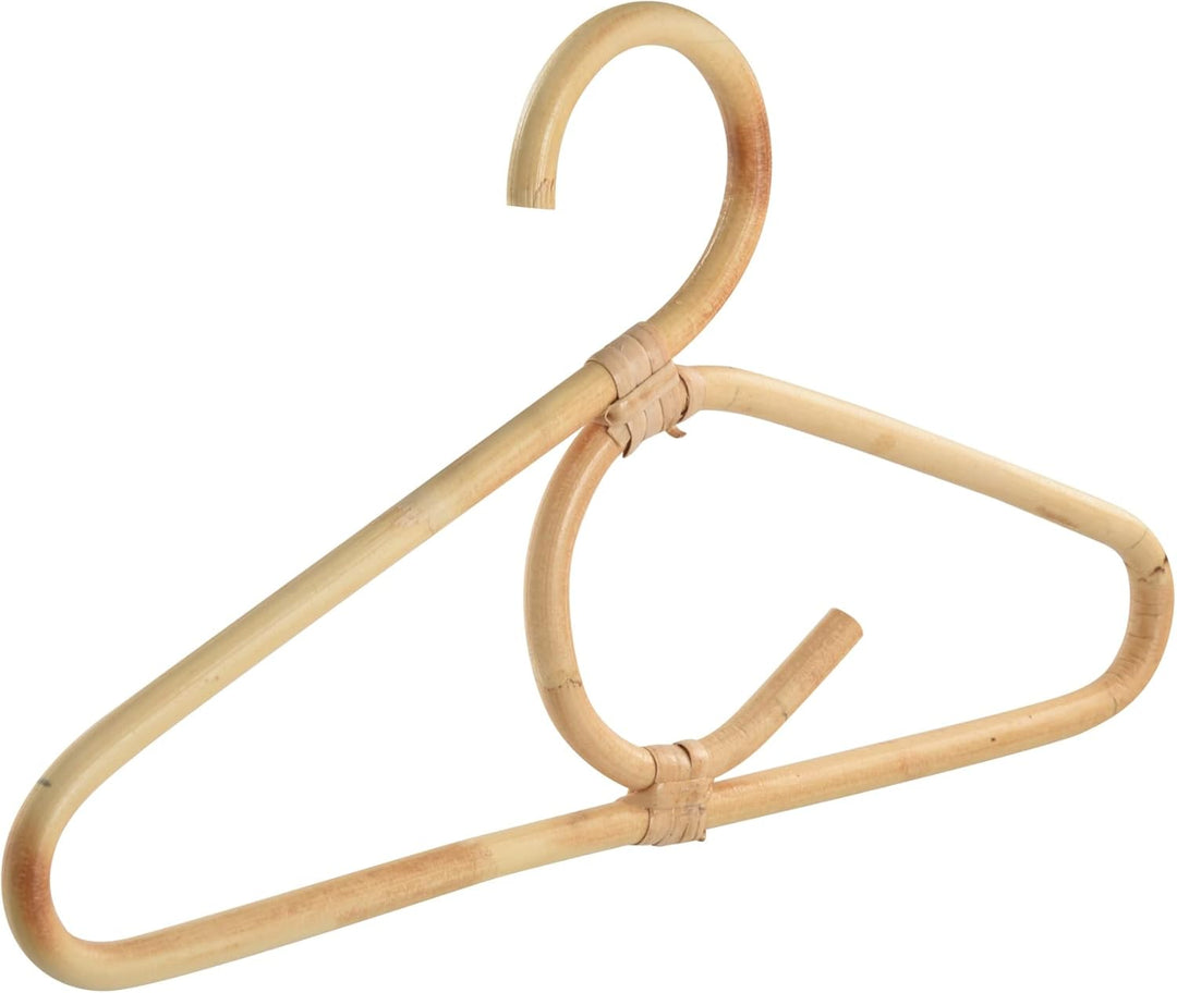 4 Stück Rattan Kleider Bügel Nordischer Kinder Bekleidung Organizer Rack Kinder Kleider Bügel Kinder