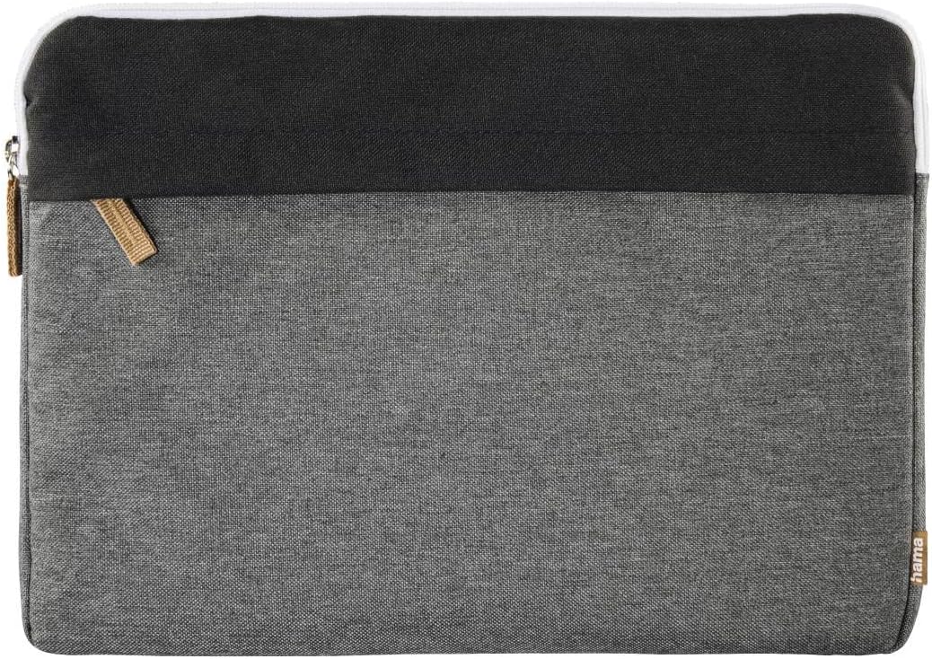 Hama Unisex Florenz Notebook Tasche (1er Pack) 13,3'' / 34 cm Schwarz Grau, 13,3'' / 34 cm Schwarz G