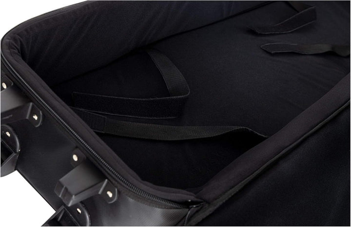 Classic Cantabile Keyboardtasche G2 - mit Trolley-Rollen - 138 x 36,5 x 17 cm - 2 grosse Aussentasch