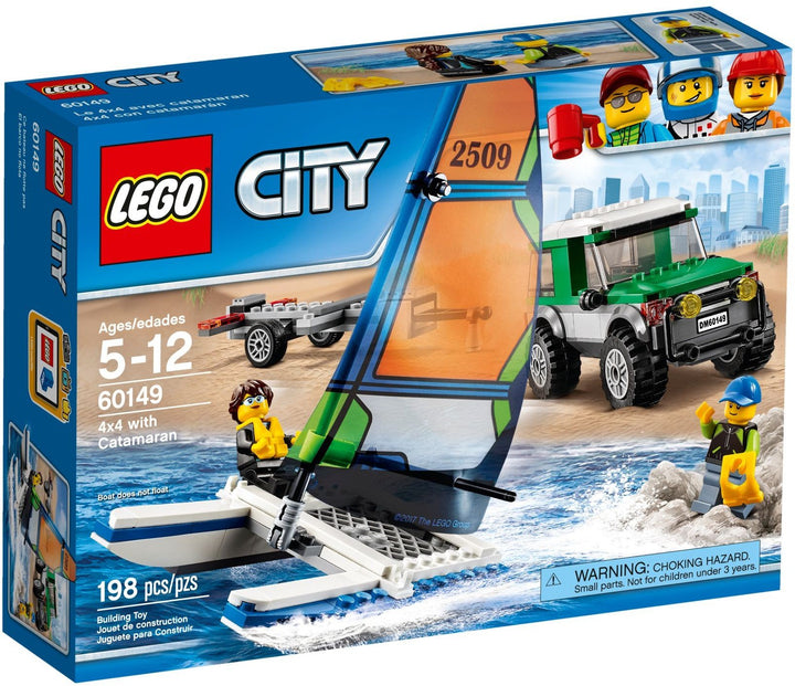 LEGO City 60149 - Geländewagen mit Katamaran
