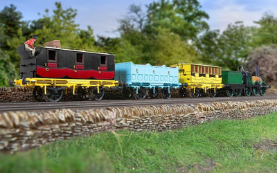 Hornby R40436 L&MR, Royal Mail Coach – Epoche 1 Rollmaterial – Waggons für Modelleisenbahnsets