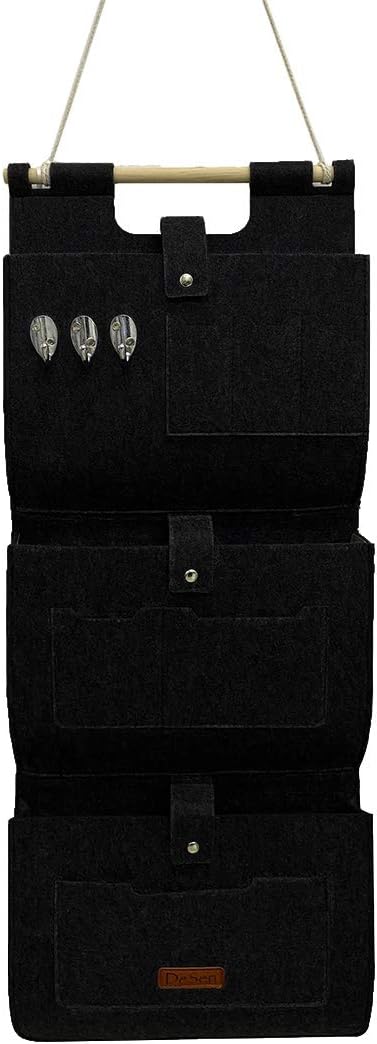 DeSen Hängeorganzier für Tür und Wand, Home-Organizer zum Aufhängen, Wandtasche, Untensilientasche,