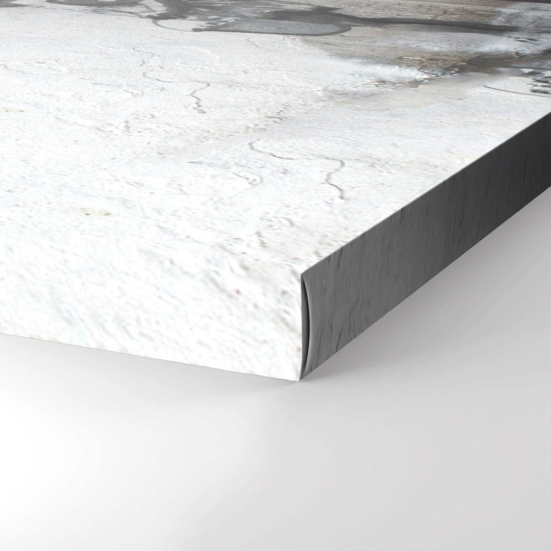 Giallobus - Gemälde - Banksy - - Standardleinwand - 100x100-16 - Nie zu jung - Bereit zum Aufhängen