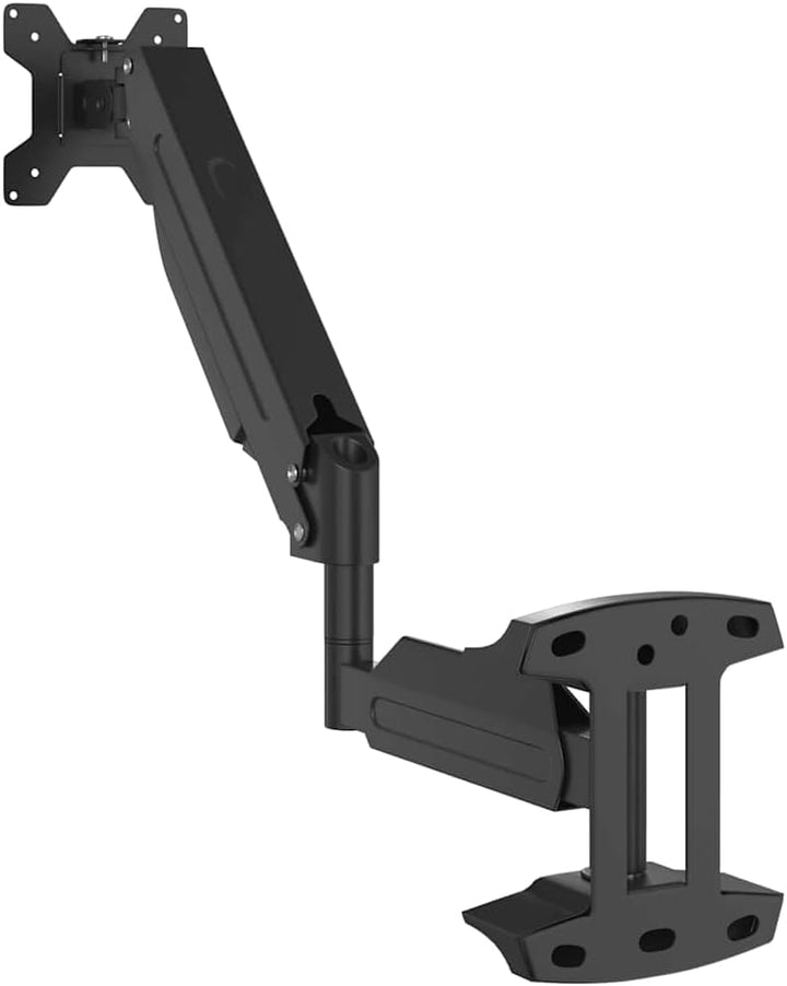 Monitor-Wandhalterung für 27 Zoll Bildschirm mit Gasfeder, höhenverstellbar, schwenkbar, drehbar, au