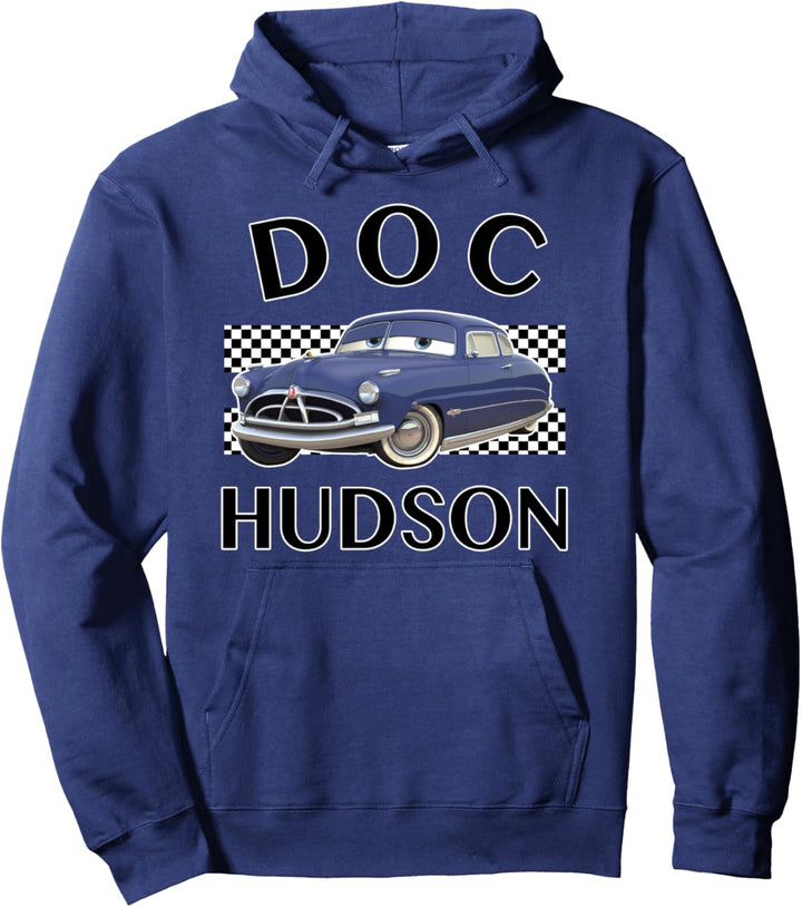 Disney Pixar Cars Doc Hudson Finish Line Poster Pullover Hoodie