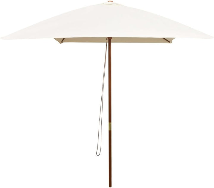 Tidyard Sonnenschirm Gartenschirm Balkonschirm Sonnenschutz Schirm Terrassenschirm 200 x 300 cm Hart