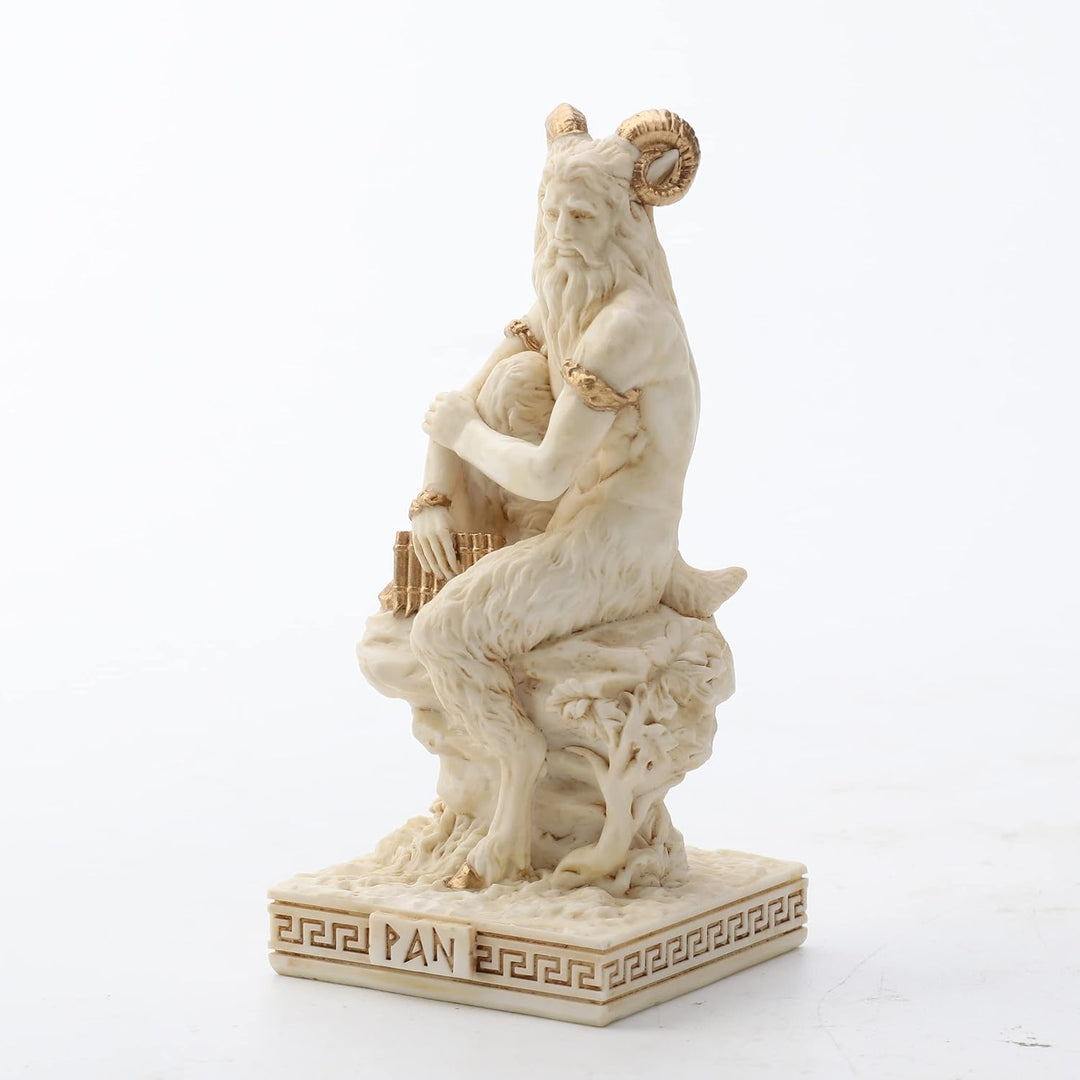 Veronese Design Griechische Götter Miniaturfigur (Pan, mehrfarbig), Pan Mehrfarbig