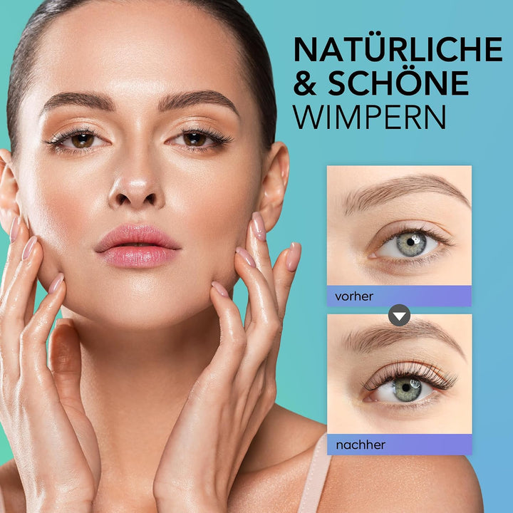 Wimpernserum ohne Hormone Lash Serum: Längere und Vollere Wimpern, Schnelleres Wimpernwachstum 4ML 4