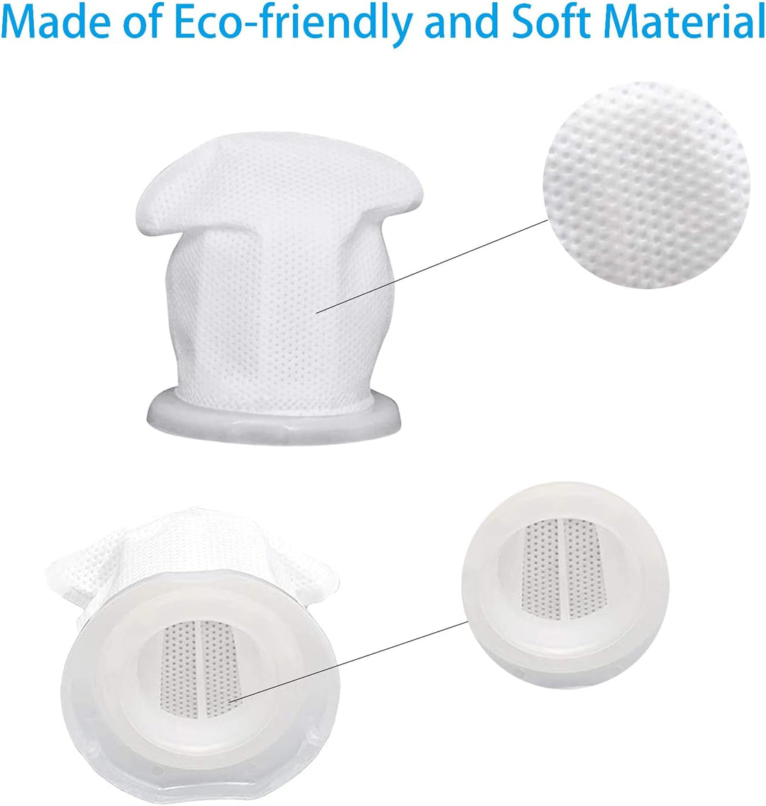 6 Stück Schmutzfilter Filter Zubehör Ersatzteile Ersatzfilter für Vorwerk Akkusauger VC100 VC 100