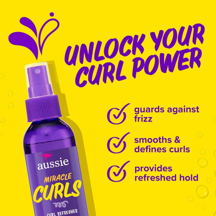 Aussie Miracle Curls Refresher, 170 ml, 2 Stück