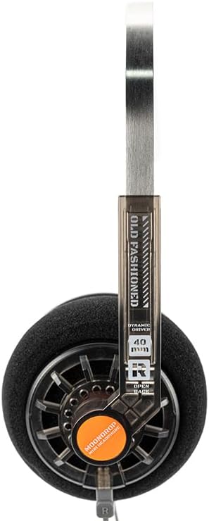 Moondrop Old Fashioned 40-mm-On-Ear-Kopfhörer mit 0,78-mm-2-Pin-Kabel und 3,5-mm-Klinkenstecker