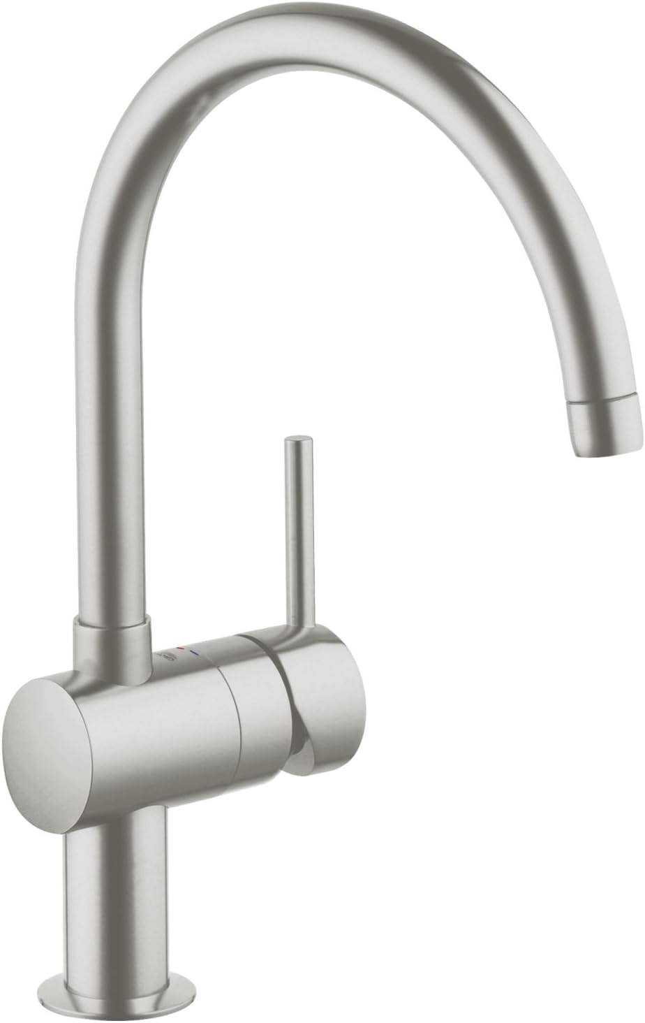 GROHE Minta | Küchenarmaturen - Einhand-Spültischbatterie | Schwenkbegrenzung 0°/150°/360° | U-Ausla