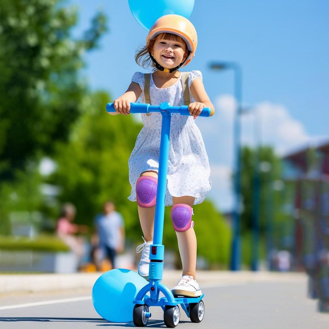 Knieschoner Kinder Schoner Inliner Protektoren: [6er Set] Schützer Inline Skates Kinder Knieschützer