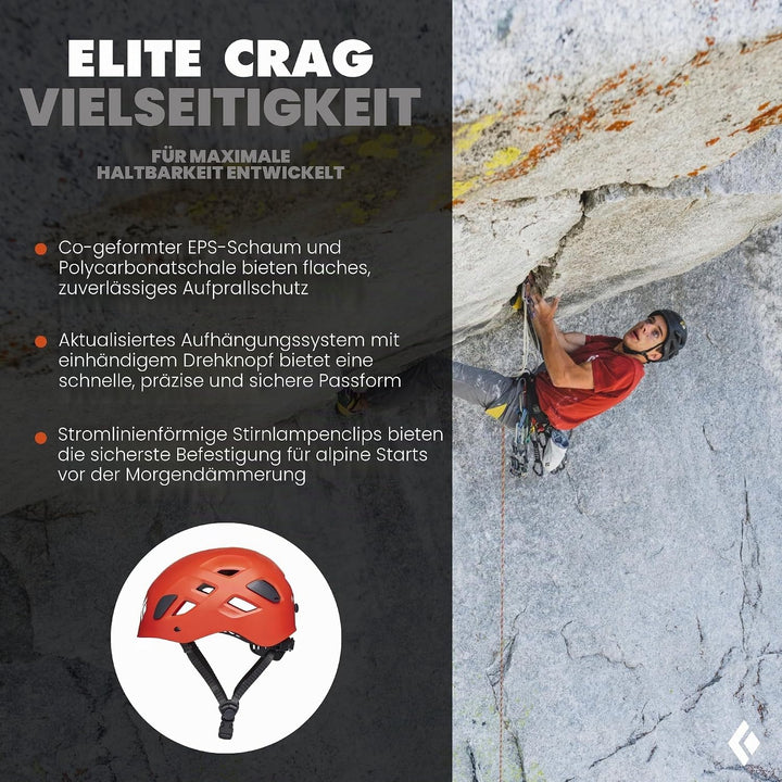 Black Diamond Half Dome Kletterhelm Klettersteighelm Bergsporthelm S/M Schwarz, S/M Schwarz