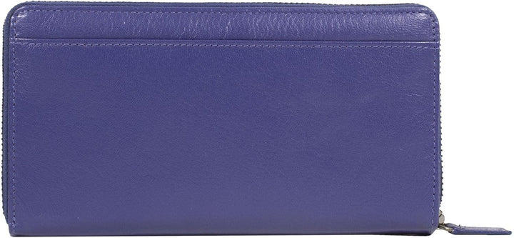 BRAUN BÜFFEL Anna Geldbörse RFID Leder 19 cm Saphir, Saphir