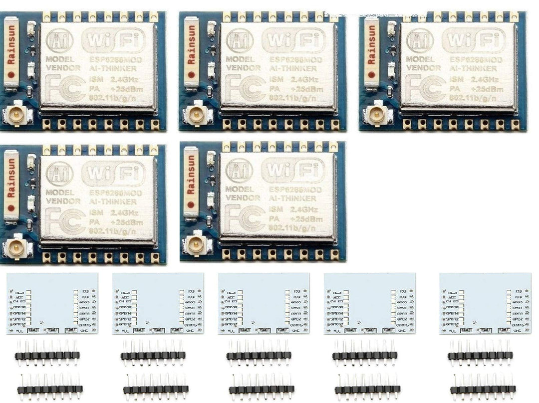 5 Stück ESP ESP8266 Serielles WLAN Modul (ESP07)