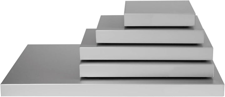 Saro Stay Cool 1/1 GN Kühl-Servierplatte, Metall, Silber, 53 x 32.5 x 3.6