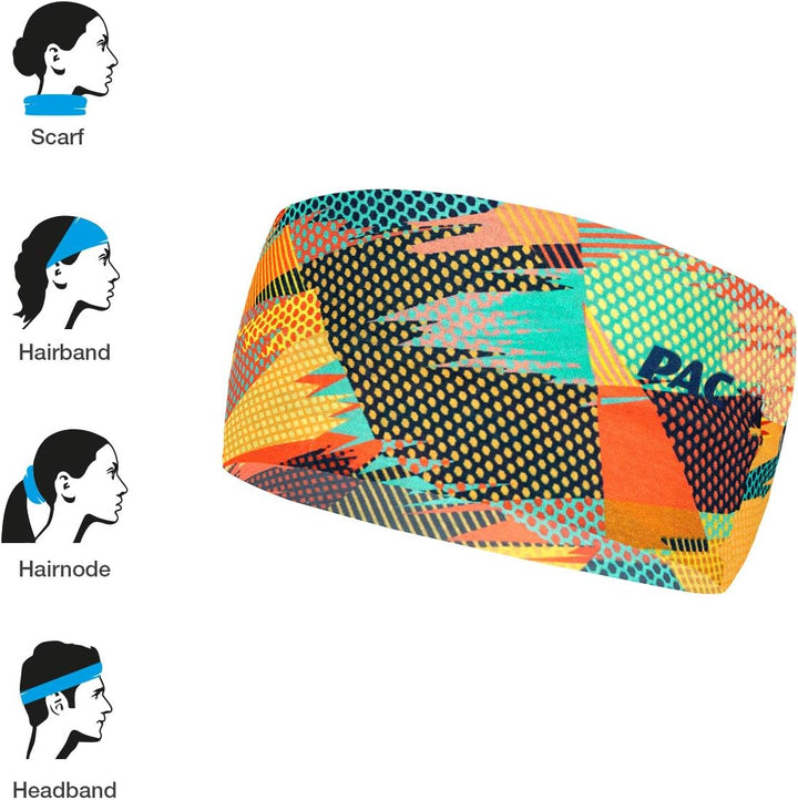 P.A.C. Ocean Upcycling Headbands - aus Meeresplastik hergestellt, umweltfreundliche Herstellung, nac
