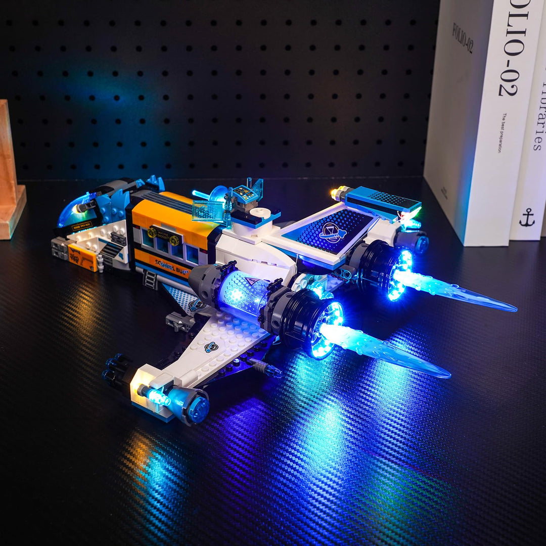 Led Licht Set Kompatibel mit Lego Mr. Oz's Spacebus (Kein Modell), Dekorationsbeleuchtungsset Compat