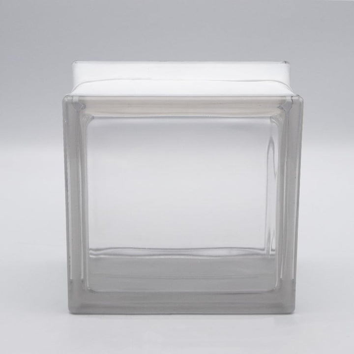 Fuchs Design 4 Stück Glassteine Vollsicht Klar glänzend 19x19x10 cm glänzend Klar | 19x19x10 Cm, glä