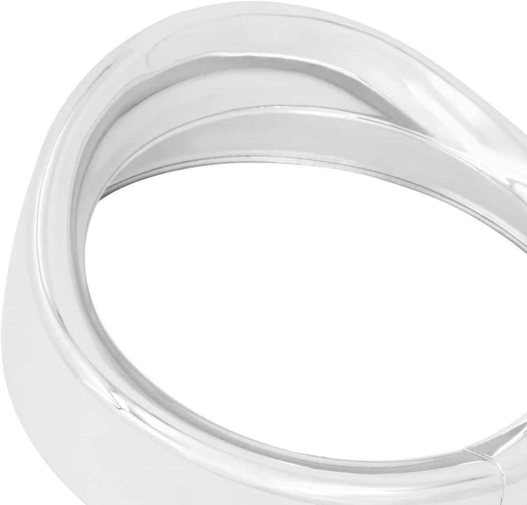 HCmotorku Motorrad 17,8 cm Scheinwerferblende Ring Visier Stil passend für Harley Touring Road King