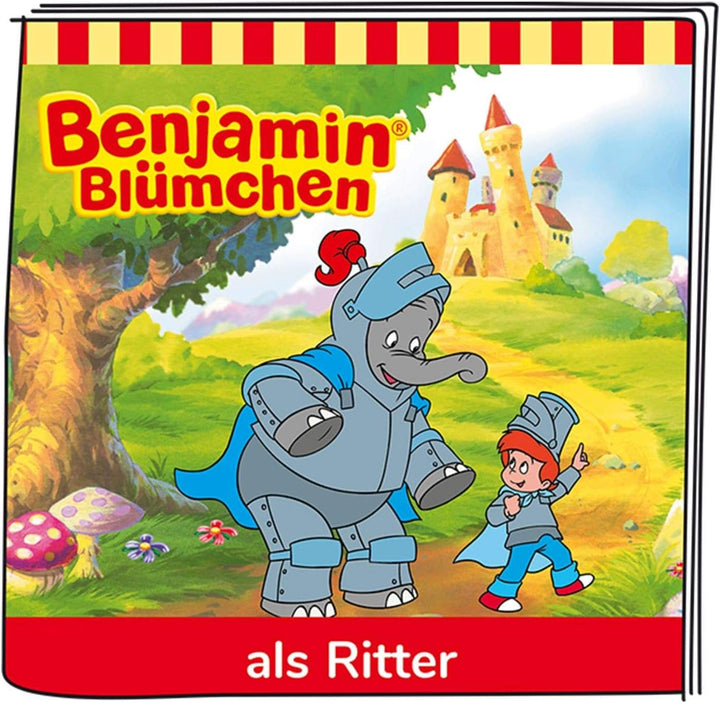 tonies Hörfiguren für Toniebox, Benjamin Blümchen – Benjamin Blümchen als Ritter, Hörspiel für Kinde