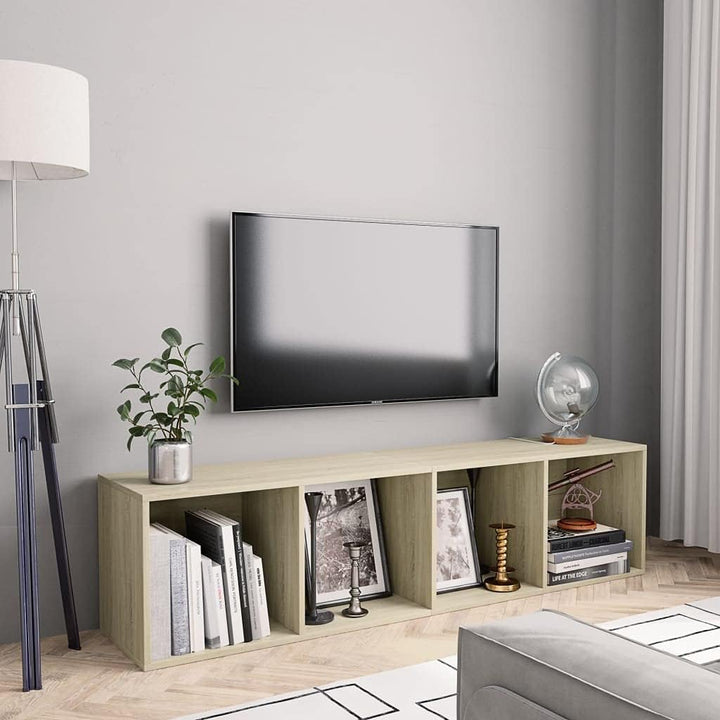 vidaXL Bücherregal TV Schrank Wandregal Hängeregal Aktenregal Standegal Büroregal Lowboard Fernsehsc