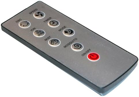 O'FRESH Sprühnebel Ventilator 135cm - Standventilator mit Sprühnebelfuntion - Fernbedienung - Anti-M