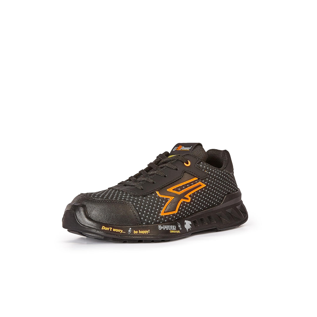 U-Power RED Leve Peter, Sicherheitsschuhe, leichte, durchtrittsichere Unisex-Turnschuhe, Bastsohle,