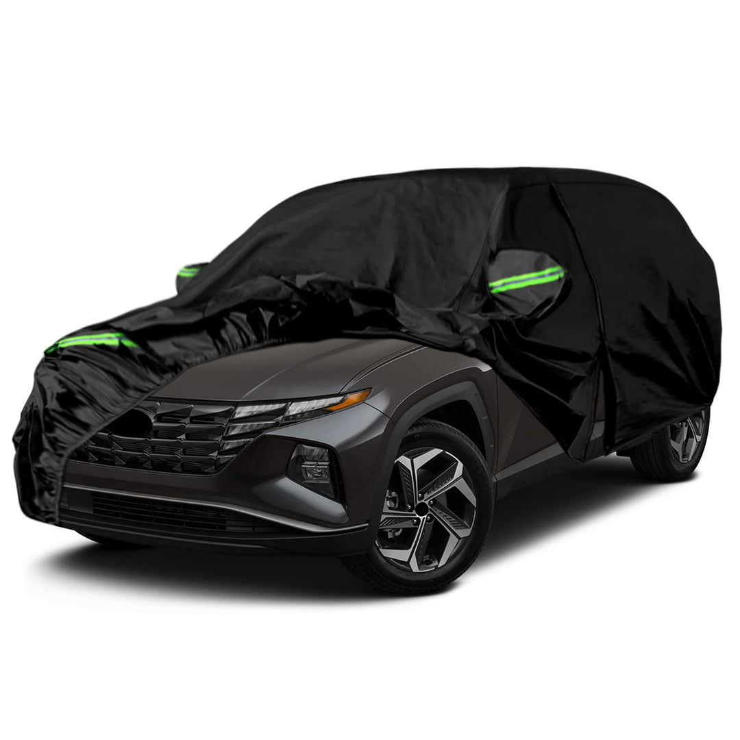 Autoabdeckung Wasserdicht Kompatibel mit Hyundai Tucson ix35 NX4 N-Line SUV 2010-2024, Vollgarage Au
