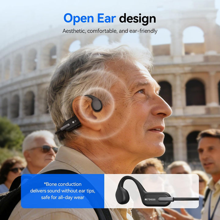Retekess T130 Audio Guide System, Schallverstärkung, Non-in-ear Design, Einfache Bedienung, Guide Sy