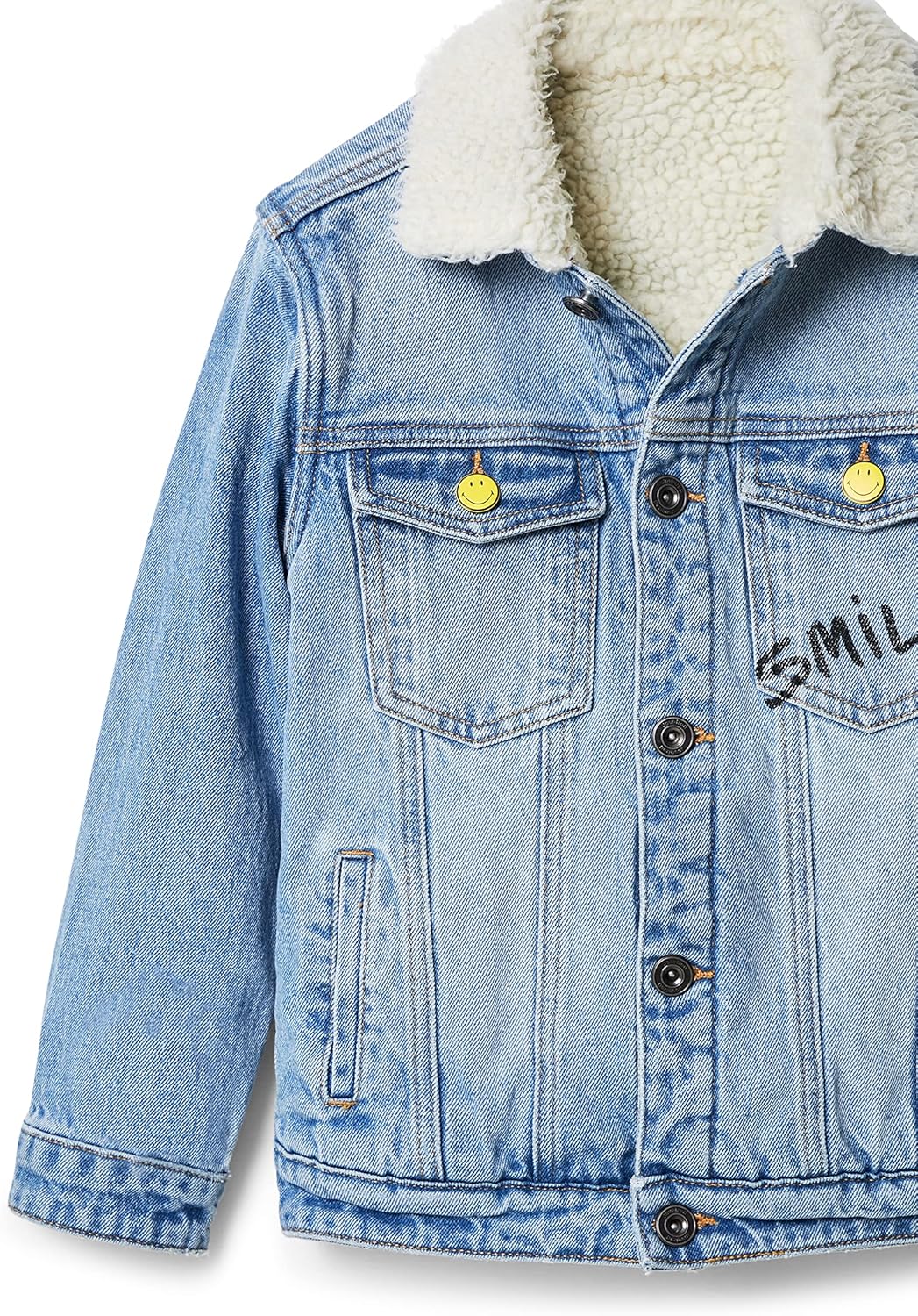 Desigual Boy's CHAQ_NEPTU 5053 Denim MEDIUM WASH, Blue, 9/10