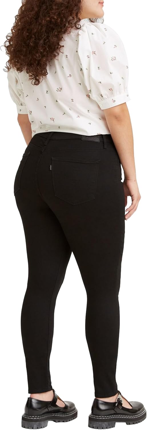 Levi's Damen 720 High Rise Super Skinny Jeans 23W / 28L Black Celestial, 23W / 28L Black Celestial