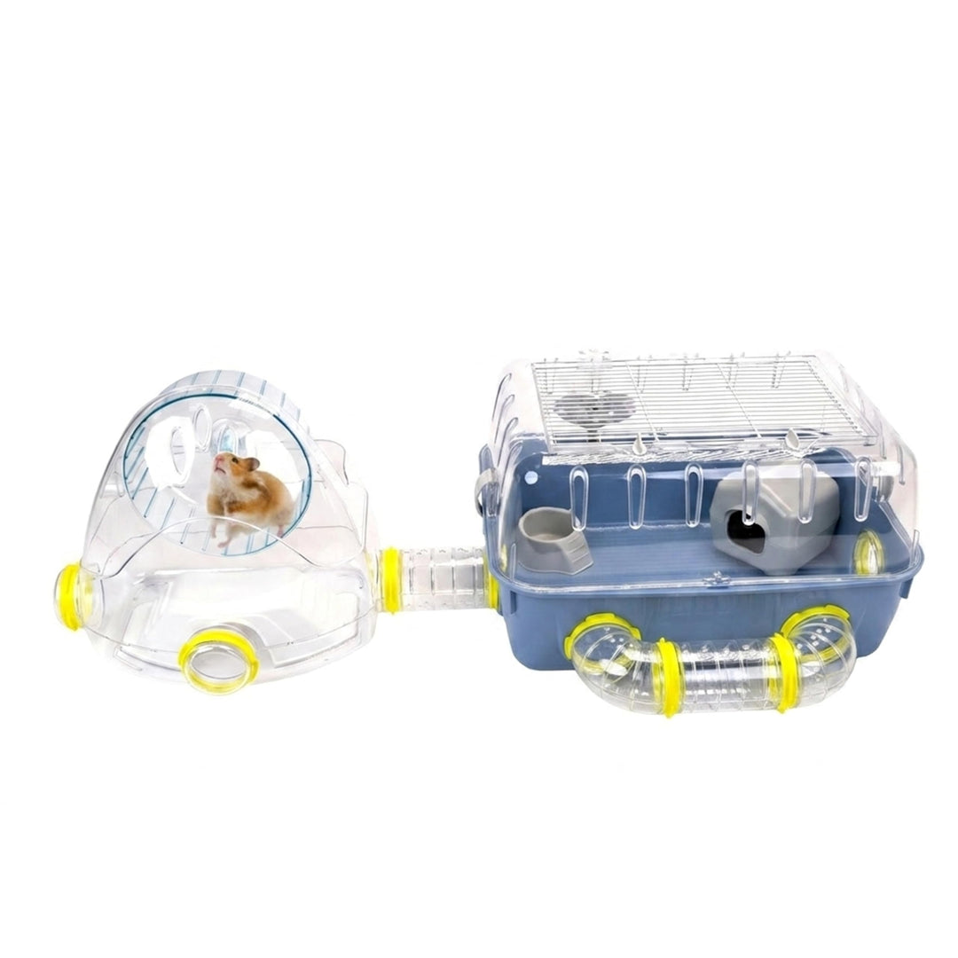 Ferplast Hamsterkäfig, COMBI 2 Nagerkäfig, Kleintierkäfig, Hamsterzubehör inklusive, 79 x 30 x h 26